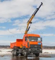 Самосвал МАЗ 6312 с КМУ Siberia