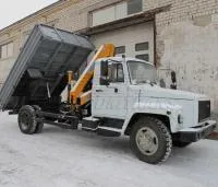 Самосвал ГАЗ 3309 с КМУ Effer