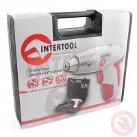 Отвертка аккумуляторная 3,6 В INTERTOOL DT-0301