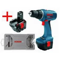 Дрель-шуруп. акк 12В/1.5Ач х2NiCd, GSR12-2BD, 0-400/1200/мин 27/11Нм BOSCH 0601918J21