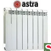 Радиатор отопительный алюминиевый "ASTRA" 350/80