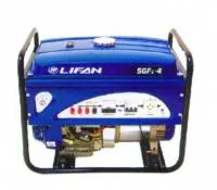 Бензогенератор LIFAN 5GF2-4 (220/380 , электростартер)