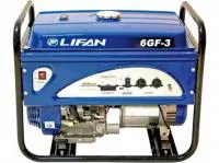 Генератор бензиновый LIFAN БГ-6.0Э (220В, эл.стартер)