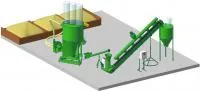 Оборудование для гранулирования КГ-0,8 мини