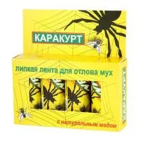 Липкая лента для отлова мух Каракурт