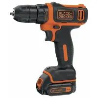 Дрель аккумуляторная Black&Decker BDCDD12-XK