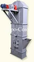 Нория зерновая. Ковшовый элеватор