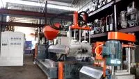 Гранулятор SJ 150/130 на пленке и влажной пушенке Водокольцевая резка